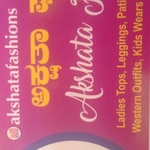 Business logo of AKSHATHA Fashions