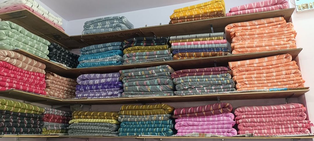 Pure cotton ikkat uploaded by Kaal bharabh handloom on 4/20/2022