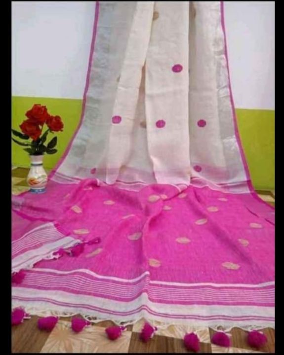 Khadi cotton soft saree uploaded by business on 4/20/2022