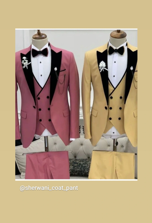 5 pics Men's suit uploaded by Tailor on 4/20/2022