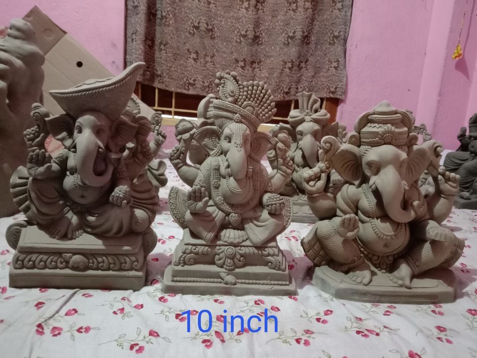 Eco friendly clay ganesh  uploaded by business on 4/21/2022