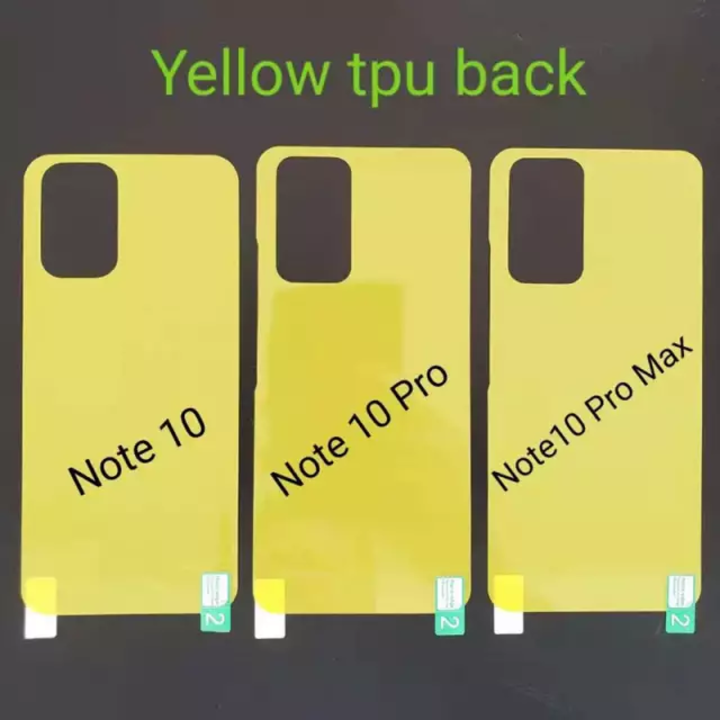 Yellow TPU uploaded by business on 4/21/2022
