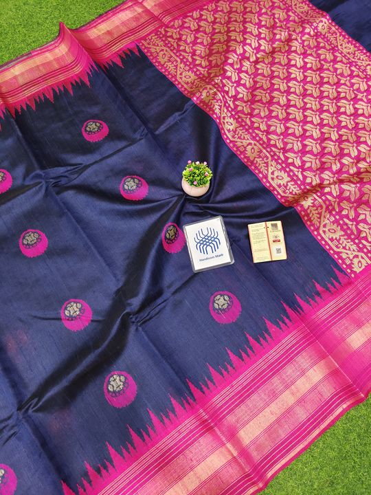 Post image I am manufacture of handloom silk saree from Chhattisgarh