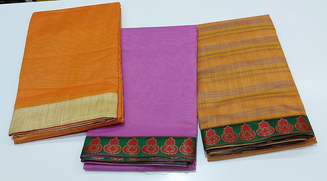 Best cotton saree, Full size of 6 meter uploaded by business on 10/21/2020