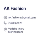 Business logo of AK clothing