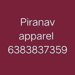 Business logo of Piranav apparel