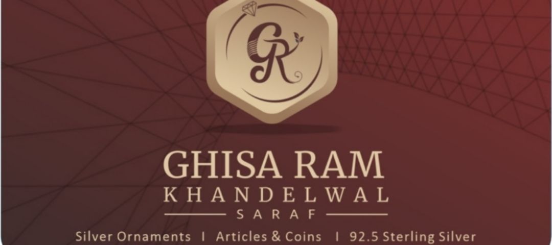 Visiting card store images of Ghisa Ram Khandelwal Saraf
