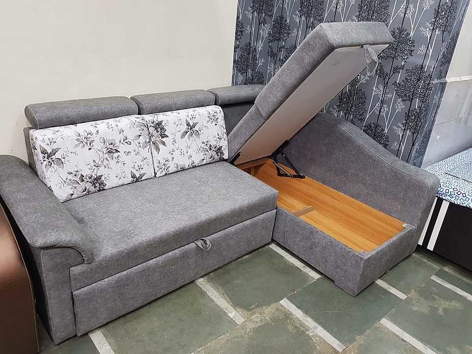 Launger sofa  with storage uploaded by business on 10/21/2020