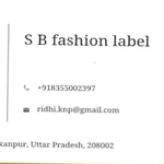 Business logo of sb fashion label