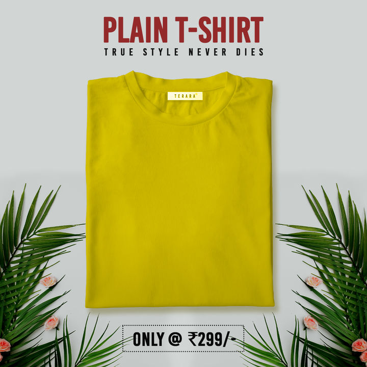 Yellow terara tshirt uploaded by business on 4/21/2022