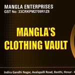 Business logo of Mangla's Clothing Vault