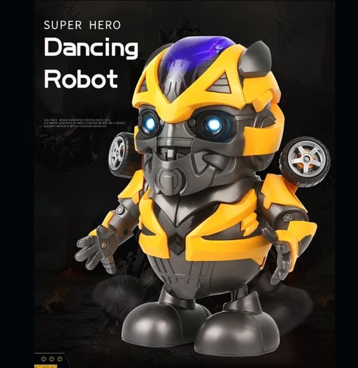 Bumblebee dancing robot uploaded by BHTOYS on 4/21/2022