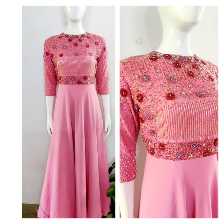 Designer gown uploaded by Ganga fashion designer studio on 4/21/2022