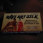 Business logo of Ravi art silk