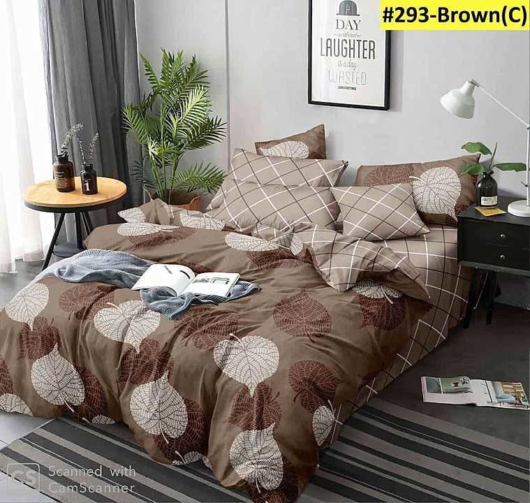 Cotton bedsheets 6*7 double  I am wholesalers. Shipping extra* uploaded by business on 10/21/2020