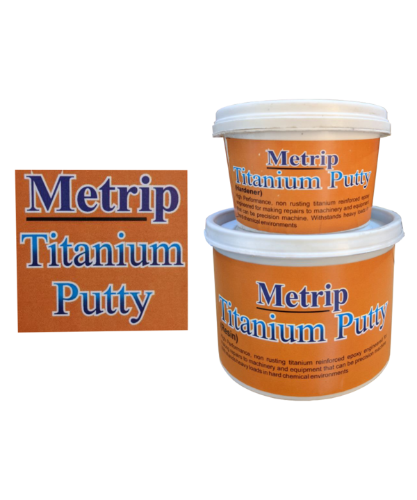 Metrip Titanium Putty (500gm & 1Kg) uploaded by Amkay Chem on 4/22/2022
