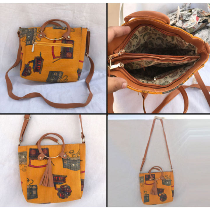 Craferia Export Shoulder Bag Jacquard Design Sling Bag/Handbag For Women &  Girls