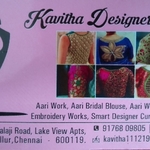 Business logo of Kavitha Designer Wear