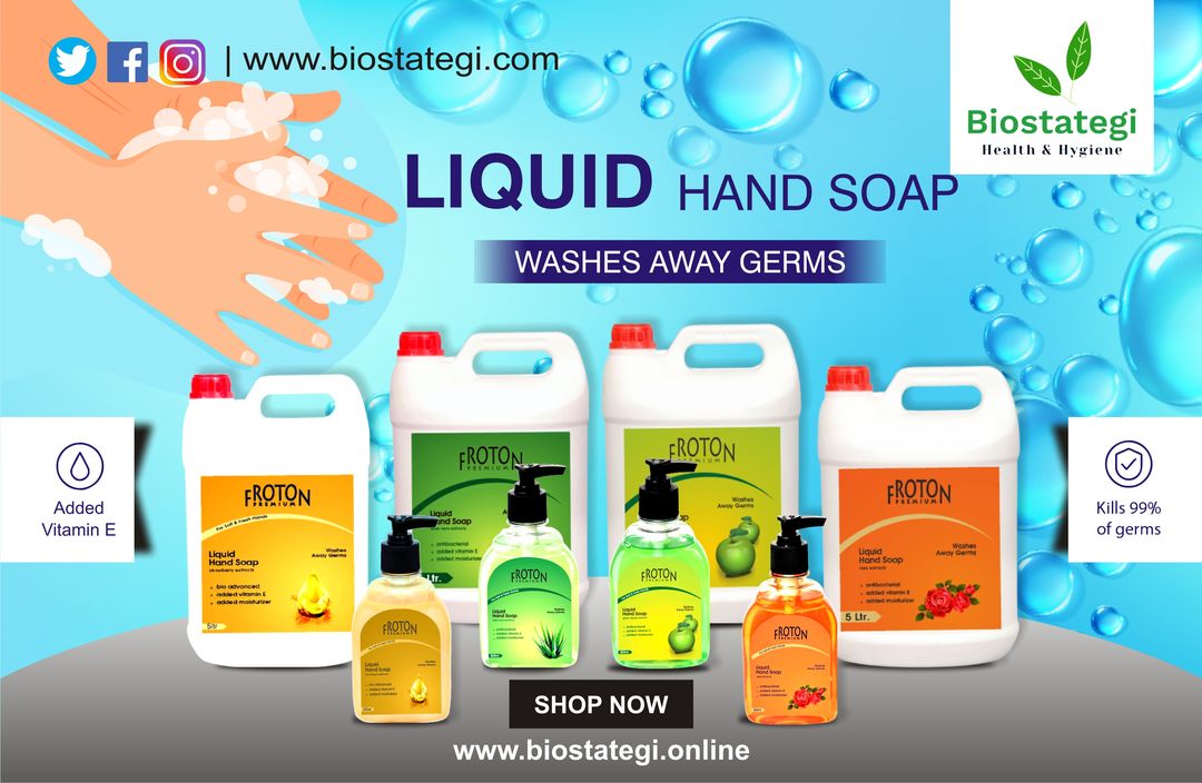 Froton Handwash Liquid  uploaded by Biostategi(opc) pvt ltd on 4/22/2022