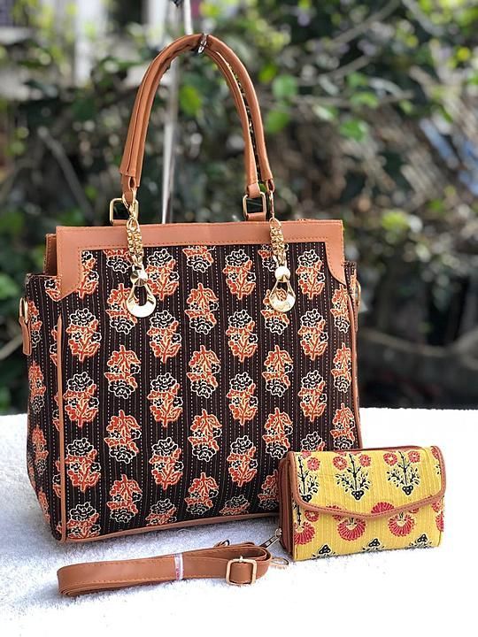 *Restock on demand*

Ikat cloth bag 
2pc combo

Made in India 🇮🇳

*₹750-/only + shipping * uploaded by Sri balaji enterprises on 10/21/2020