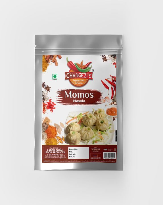 Momos Masala uploaded by LADDU GOPAL FOOD PRODUCT'S on 4/22/2022