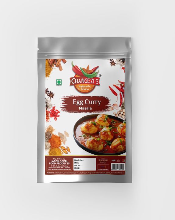 Egg Curry Masala uploaded by LADDU GOPAL FOOD PRODUCT'S on 4/22/2022