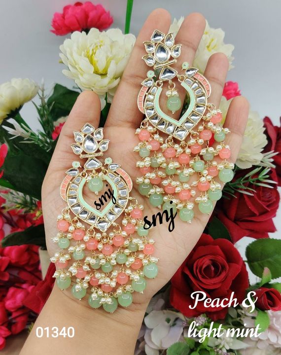 SMJ CHAANDBAALIS EARRINGS  uploaded by Fashionable Exclusive Collections on 4/22/2022
