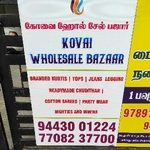 Business logo of Kovai Wholesale bazaar
