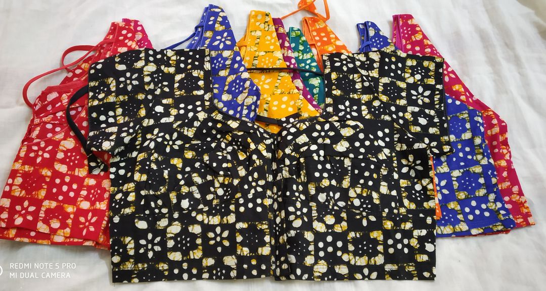 Batik Print Blouse Wholesale Supply uploaded by business on 4/22/2022