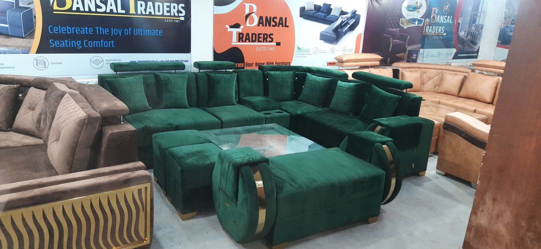 Corner sofa uploaded by Bansal Traders on 4/22/2022