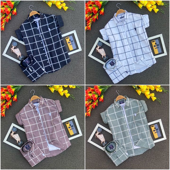 Post image *Premium Quality shirts**Premium Quality shirts**Premium Quality shirts*🎃🎃🎃🎃🎃🎃🎃🎃🎃🎃🎃
⛱Product- _*Cotton Check shirts*_

🎈*Type - Check shirts*🎈*All brand accessories Attached*
💫 *Full Sleeves*💫 *Soft Feel*💫 *Regular fit*-----------------------------------🚁🚁Size : *M-38 L-40 XL-42*-----------------------------------*Price : 530* free shipping----------------------