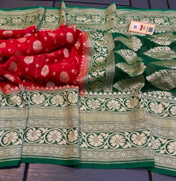 Semi saree uploaded by business on 4/23/2022
