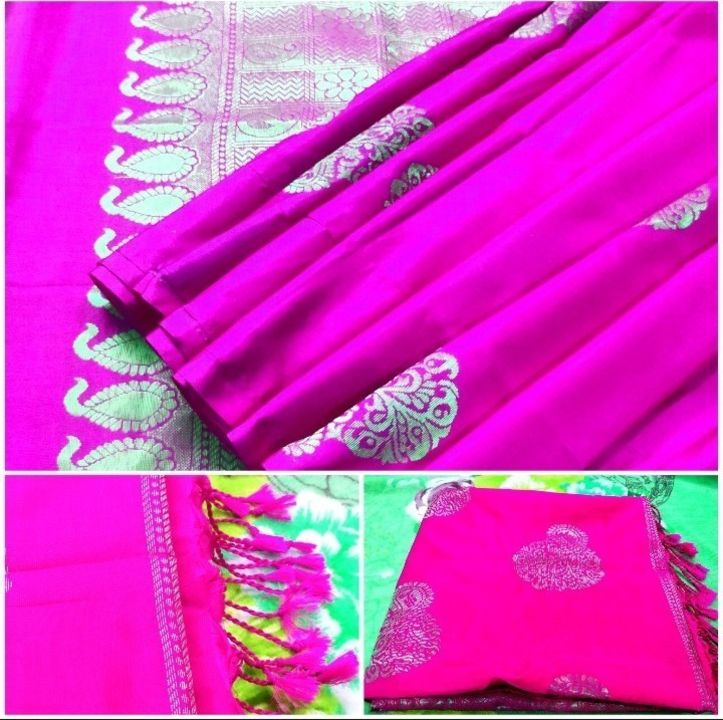 Pure soft silk double warp saree uploaded by business on 4/23/2022