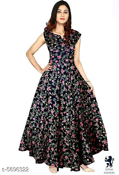 Whatsapp -> +37
Catalog Name:*Shardha Trendy Women Stylish long Gowns*
Fabric: Rayon
Sleev uploaded by business on 10/21/2020