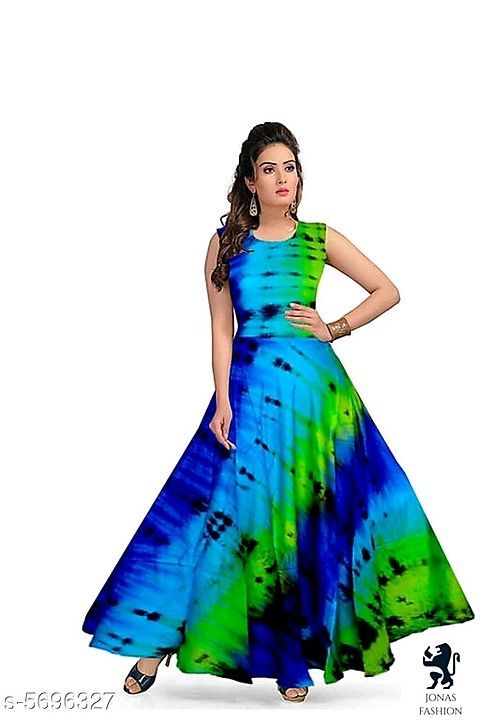 Whatsapp -> +37
Catalog Name:*Shardha Trendy Women Stylish long Gowns*
Fabric: Rayon
Sleev uploaded by JONAS FASHION on 10/21/2020
