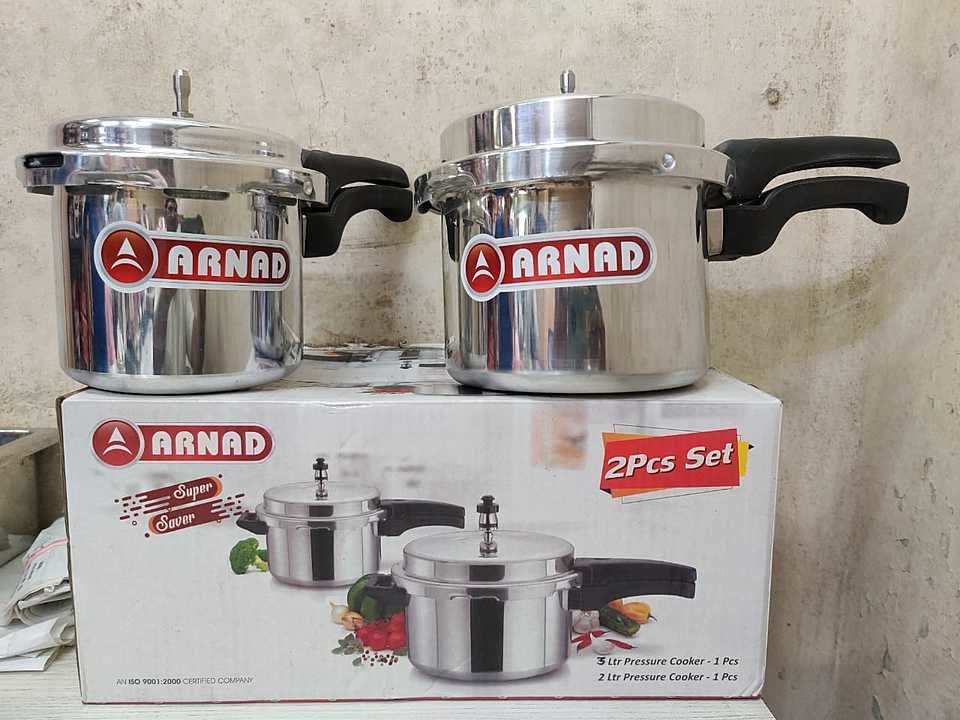 Aluminum pressure cooker combo  uploaded by SAVITHA METAL on 10/21/2020