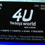 Business logo of 4U the boyz world