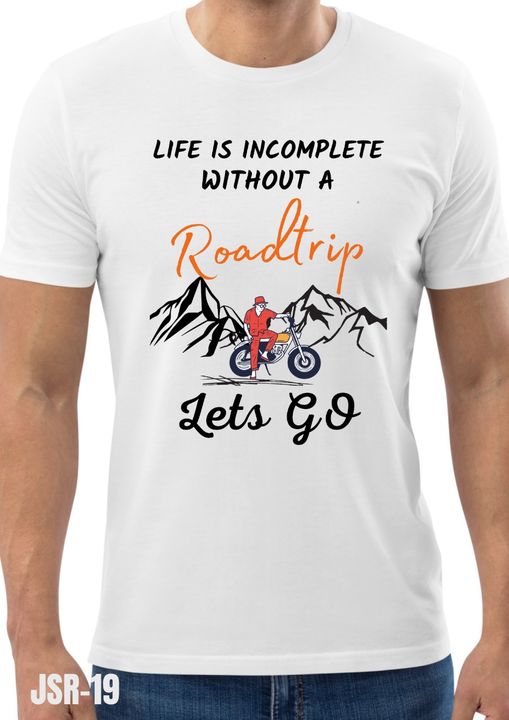 Road trip White Printed T shirt uploaded by Ratsup Enterprises on 4/24/2022