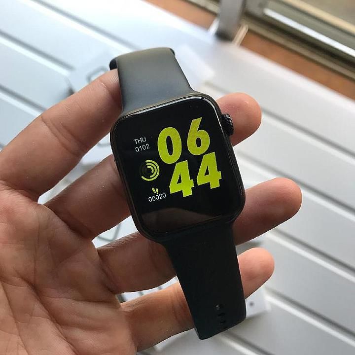 6 serious smart watch black uploaded by Verma D-Brand Collection on 10/21/2020