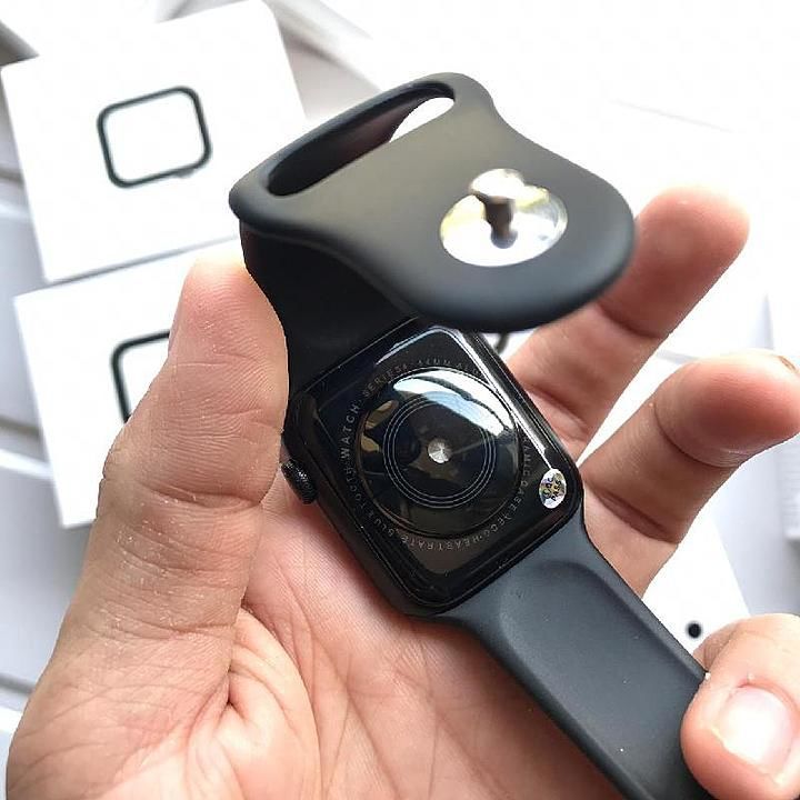 6 serious smart watch black uploaded by Verma D-Brand Collection on 10/21/2020