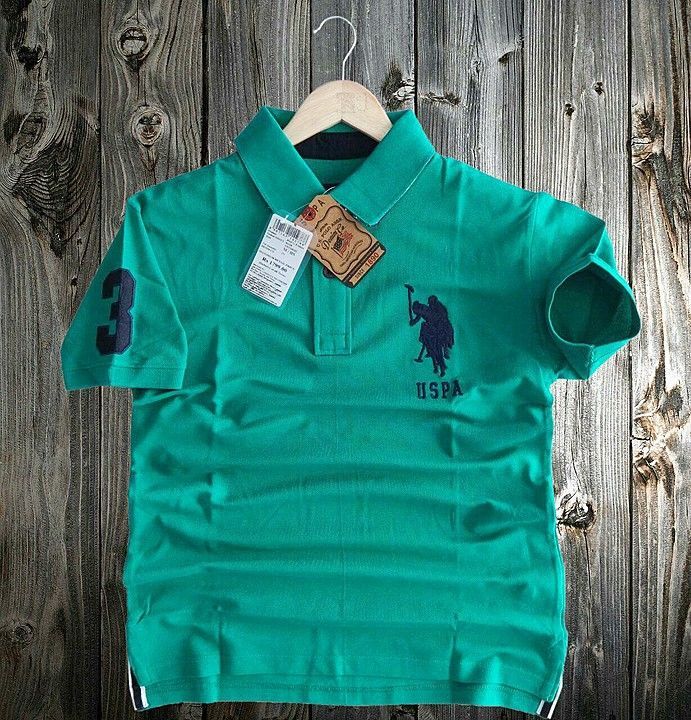 Post image U.S.POLO Men's Polo T - Shirt With Cut n Sew On Font .
AM19102004N
Fabric - 100% Cotton " DOUBLE TUCK PIQUE " {BIO - WASHED}
Gsm - 250
Size - M,L,XL,XXL 
All goods are in Single pcs packed
*** ALL ORIGINAL BRAND ACCESSORIES WITH PRICE TAG -***
- READY FOR DELIVERY -
* LOGO EMBROIDERY ON CHEST 
 RETURN IN DEFECTS ONLY.
UNBOXING VIDEO MUST.
BOOK FAST.