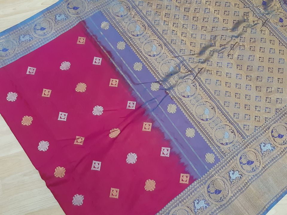 Gadwal Pure silk pattu sarees uploaded by business on 4/24/2022