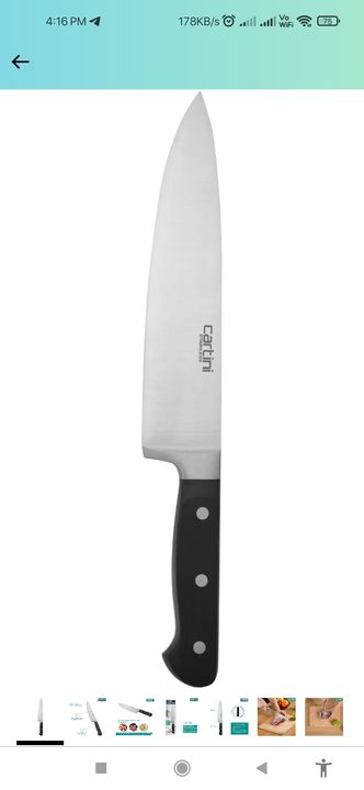 Godrej Catini. chef knife uploaded by business on 4/24/2022
