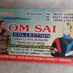 Business logo of OM SAI COLLECTION