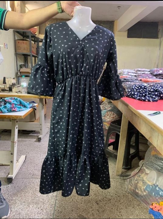 Western Printed women's  dres uploaded by wholsale market on 4/24/2022