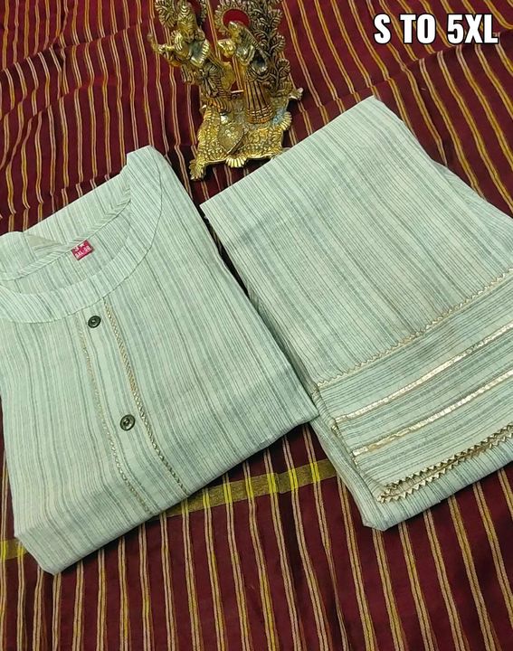 Khadi cotton kurta pant set uploaded by Dliteful Trends on 4/24/2022