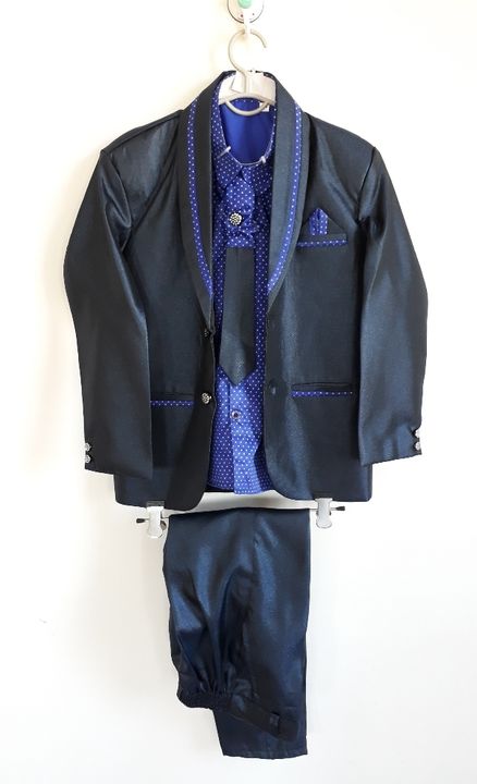 Kids coat pant suit tie set 3 to 6 years  uploaded by K KAMAL DRESSES  on 4/24/2022