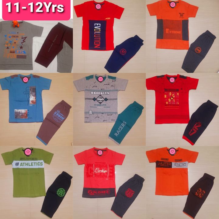 🎄🎄" *Best Quality Boys Brand"* 🎄🎄
Boys T-Shirt with 3/4th Pants set

100% Cotton Export Fabric
S uploaded by business on 4/24/2022