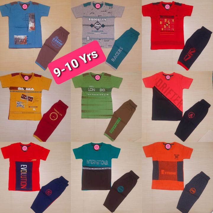 🎄🎄" *Best Quality Boys Brand"* 🎄🎄
Boys T-Shirt with 3/4th Pants set

100% Cotton Export Fabric
S uploaded by business on 4/24/2022