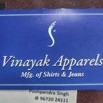 Business logo of Vinayak Apparels
